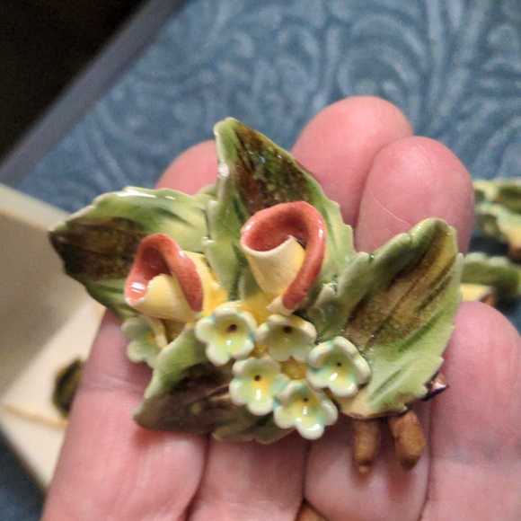 English Bone China Jewelry Lot 2 A-189 - Picture 5 of 9